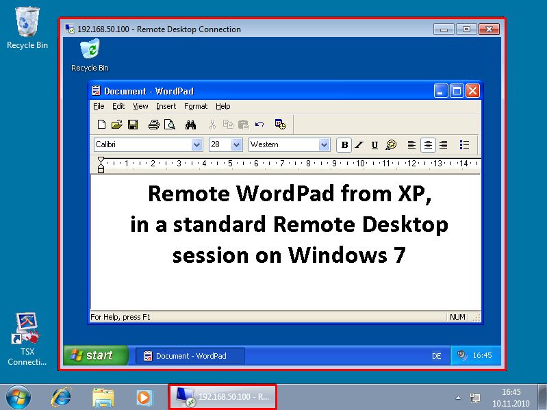 Remote Desktop Vista 64 Bit