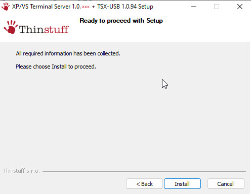Install