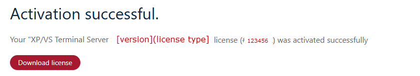 Download License