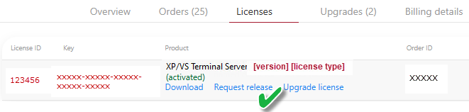 Release Request